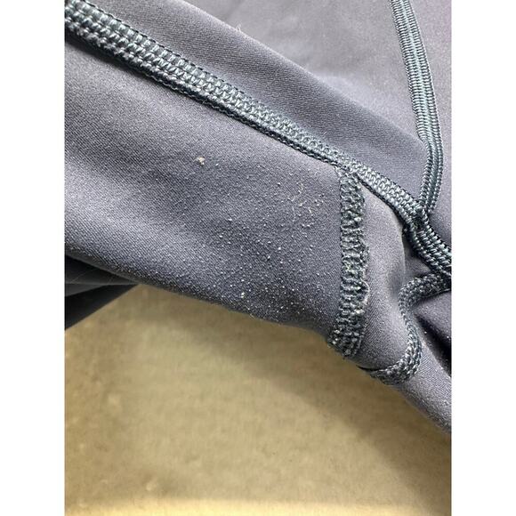 Lululemon Back In Movement Crop Everlux Gym Workout Leggings Blue 10 W6AHJS - Picture 6 of 9